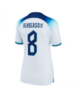 England Jordan Henderson #8 Heimtrikot für Frauen WM 2022 Kurzarm